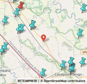 Mappa Via C. Battisti, 26826 Secugnago LO, Italia (6.6215)
