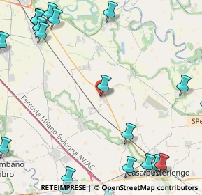 Mappa 26826 Secugnago LO, Italia (6.7935)