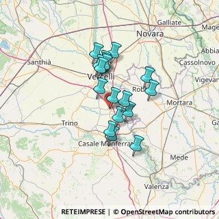 Mappa Via della Crocetta, 13010 Stroppiana VC, Italia (10.03235)