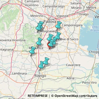 Mappa Via Giuseppe Verdi, 35026 Conselve PD, Italia (9.83273)