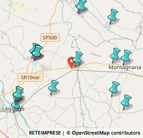 Mappa Via San Pietro, 37040 Bevilacqua VR, Italia (5.38588)