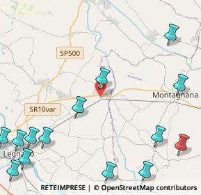 Mappa Via San Pietro, 37040 Bevilacqua VR, Italia (6.70875)