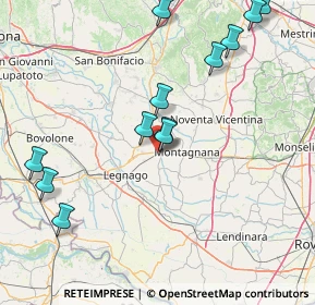 Mappa Via San Pietro, 37040 Bevilacqua VR, Italia (17.9825)