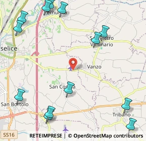 Mappa Strada Provinciale, 35043 Monselice PD, Italia (3.07)