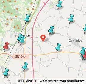 Mappa Strada Provinciale, 35043 Monselice PD, Italia (6.393)