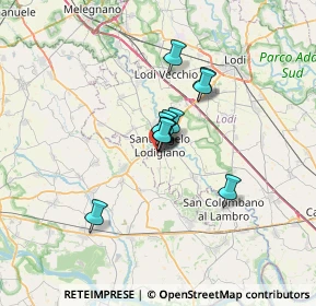 Mappa Via Einaudi Luigi, 27019 Villanterio PV, Italia (3.85182)