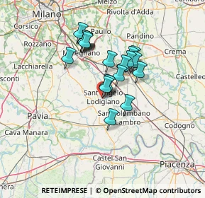 Mappa Via Einaudi Luigi, 27019 Villanterio PV, Italia (10.4115)