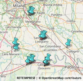 Mappa Via Einaudi Luigi, 27019 Villanterio PV, Italia (17.1165)