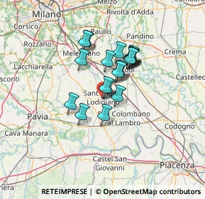 Mappa Via Einaudi Luigi, 27019 Villanterio PV, Italia (9.3695)