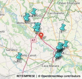 Mappa 27020 Torre d'Isola PV, Italia (8.07353)