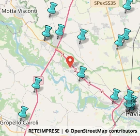 Mappa 27020 Torre d'Isola PV, Italia (6.3145)