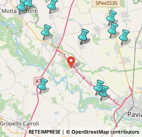 Mappa 27020 Torre d'Isola PV, Italia (5.29083)