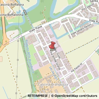 Mappa Via Achille Grandi, 26, 26866 Sant'Angelo Lodigiano, Lodi (Lombardia)