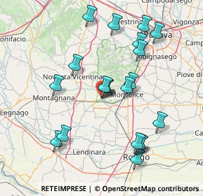 Mappa Via Sabina, 35042 Este PD, Italia (15.4315)