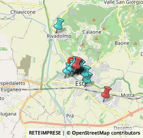 Mappa Via Sabina, 35042 Este PD, Italia (0.732)