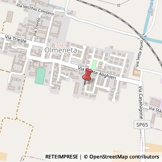 Mappa Via Donatori di Sangue, 14, 26010 Olmeneta, Cremona (Lombardia)