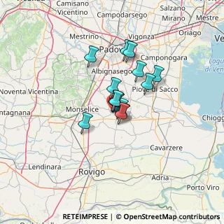 Mappa Piazzetta S. Francesco, 35026 Conselve PD, Italia (7.48867)