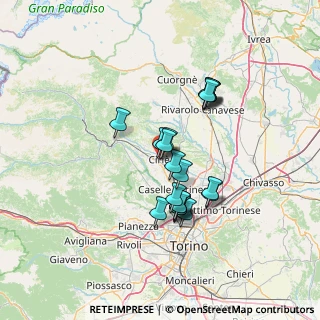 Mappa Piazza S. Giovanni, 10073 Ciriè TO, Italia (11.094)