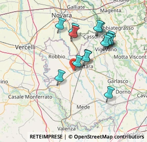 Mappa Via Giovanni Pascoli, 27030 Castello d'Agogna PV, Italia (13.284)