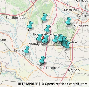 Mappa Via Roaro, 35040 Borgo Veneto PD, Italia (10.66353)