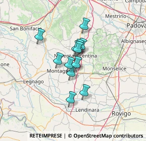 Mappa Via Roaro, 35040 Borgo Veneto PD, Italia (8.80333)