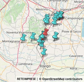 Mappa Via Marco Polo, 35047 Solesino PD, Italia (11.04895)