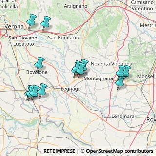 Mappa Via dell'Elettronica, 37046 Minerbe VR, Italia (16.21357)