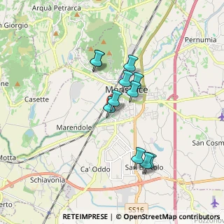 Mappa Via Tiziano, 35043 Monselice PD, Italia (1.41545)
