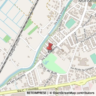 Mappa Via San Giacomo, 30, 35043 Monselice, Padova (Veneto)