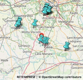 Mappa Via Enrico Mattei, 27020 Marcignago PV, Italia (16.9775)