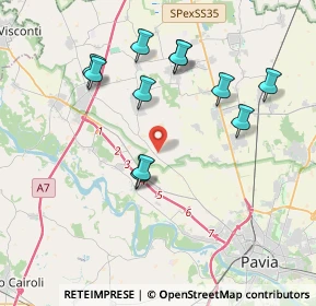 Mappa Via Enrico Mattei, 27020 Marcignago PV, Italia (3.77364)