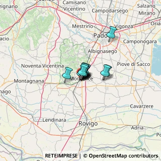 Mappa Via Vò dei Buffi, 35043 Monselice PD, Italia (3.98154)