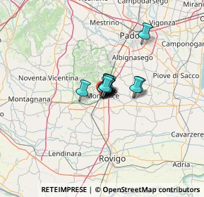 Mappa Via Vò Dè Buffi, 35043 Monselice PD, Italia (3.98154)