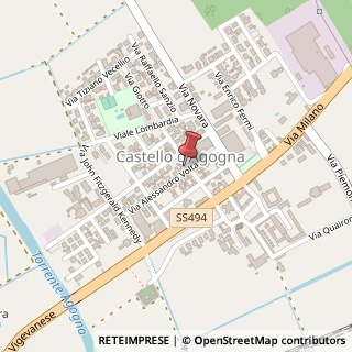 Mappa Via G. Marconi, 15, 27030 Castello d'Agogna, Pavia (Lombardia)