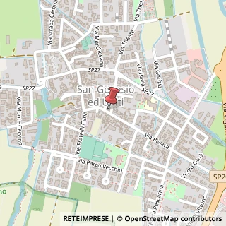 Mappa Via Riviera, 39, 27010 San Genesio ed Uniti, Pavia (Lombardia)