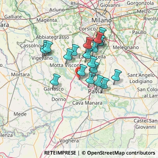 Mappa Cascina Barchette, 27020 Casottole PV, Italia (11.596)