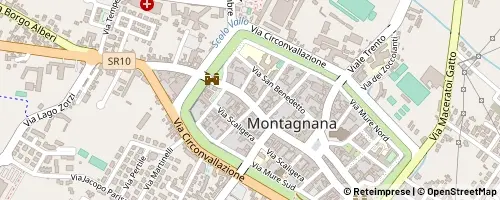Mappa Montagnana