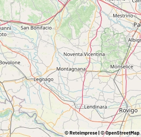 Mappa 35044 Montagnana PD, Italia (13.582)