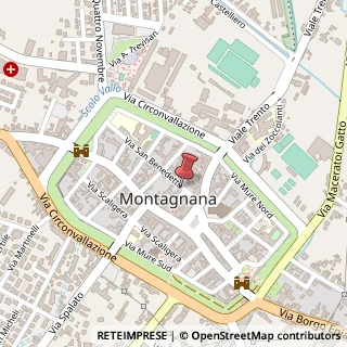 Mappa Piazza Grani, 8, 35044 Montagnana, Padova (Veneto)