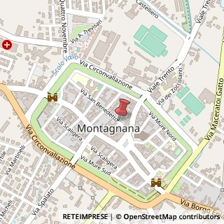 Mappa Piazza Grani, 6, 35044 Montagnana, Padova (Veneto)