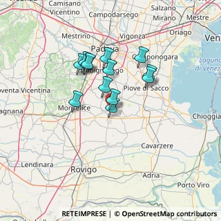 Mappa Via Beolo, 35026 Conselve PD, Italia (10.78308)