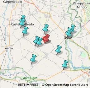 Mappa Via Sant'Agnese, 46040 Ceresara MN, Italia (6.79538)