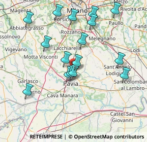 Mappa Via Giovanni dalle Bande Nere, 27010 San Genesio Ed Uniti PV, Italia (15.37625)