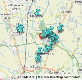 Mappa Via Giovanni dalle Bande Nere, 27010 San Genesio Ed Uniti PV, Italia (1.4125)
