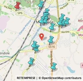 Mappa Via Livenza, 35043 Monselice PD, Italia (1.00833)