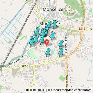 Mappa Via Livenza, 35043 Monselice PD, Italia (0.2945)