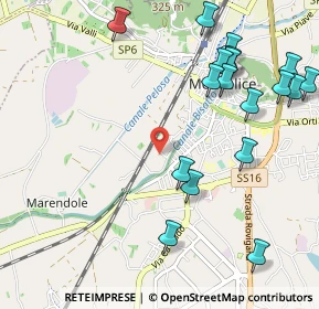 Mappa Via Argine Sinistro, 35043 Monselice PD, Italia (1.27111)