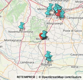 Mappa Via Argine Sinistro, 35043 Monselice PD, Italia (17.568)