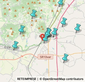 Mappa Via Argine Sinistro, 35043 Monselice PD, Italia (3.57333)