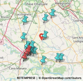 Mappa Sant'Alessio Con Vialone, 27016 Sant'Alessio con vialone PV, Italia (7.64)